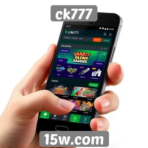 Acessibilidade do site ck777 em dispositivos móveis