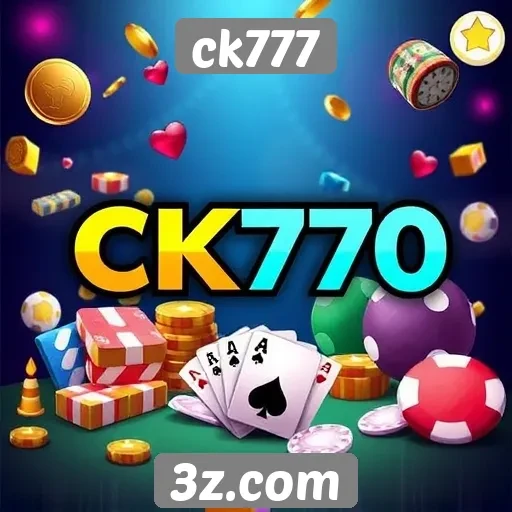 ck777 oferece ampla variedade de jogos online